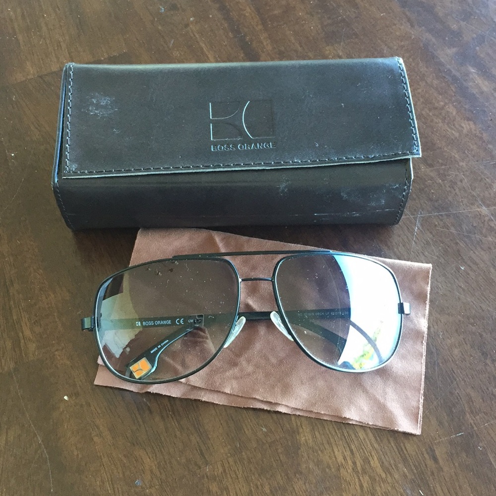Boss Orange Aviator Sunglasses